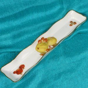 Rectangular trinket dish. Oakley UK fine bone china